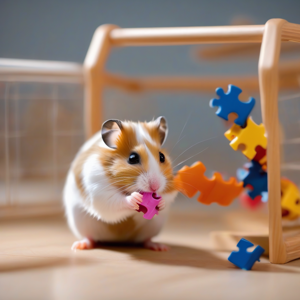 Your Hamster's 'Secret Playground' Algorithm: 5 Neurobiological Secrets for Mental Development with In-Cage Toys!