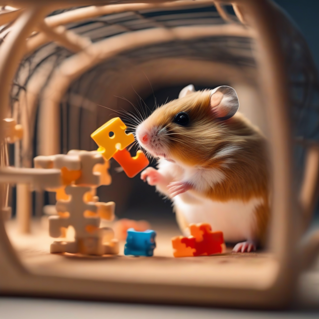 Unlocking Your Hamster's Hidden 'Problem-Solving Intelligence': 5 Neurocognitive Strategies to Trigger Mental Development with In-Cage Puzzles!