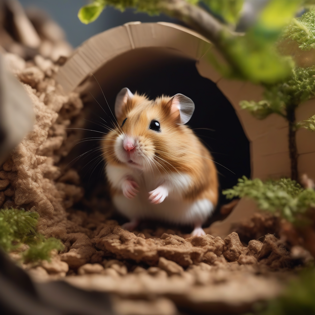 Your Hamster's Secret Habitat Secrets: A Scientific Journey from Escape Burrows to Mini Forests