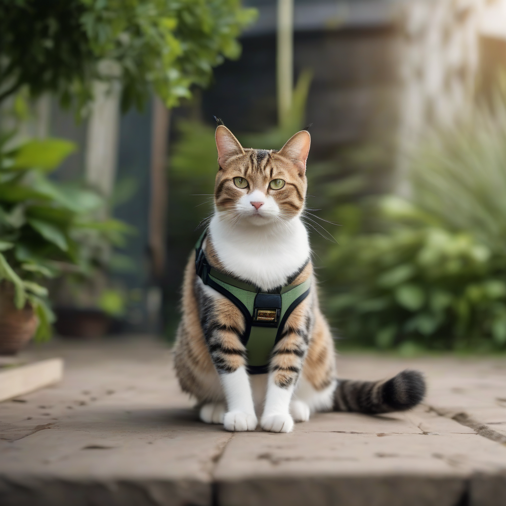 Your Cat's Secret 'Adventure Mode': 5 Neurocognitive Secrets of Harness Adaptation and Scientific Training Steps!