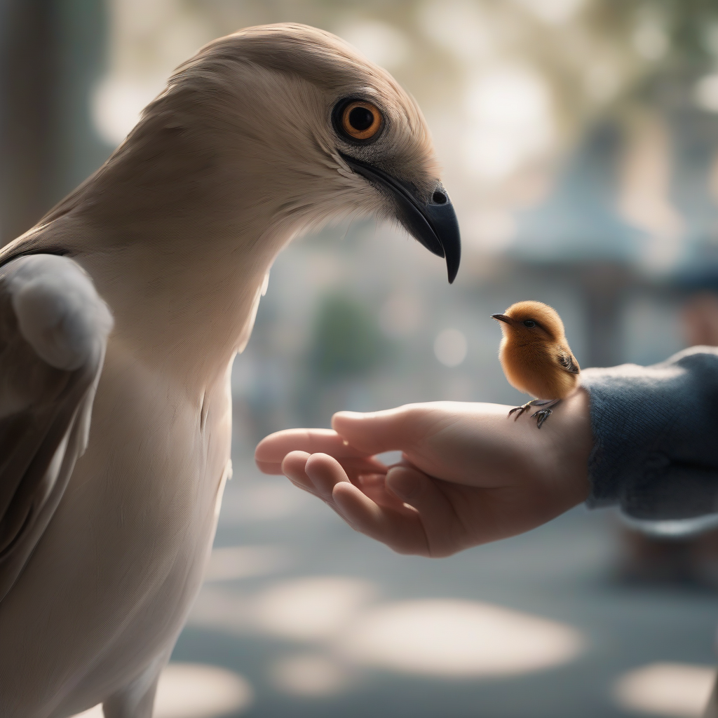 Your Bird's Silent Conversation: Mysteries of Under-Wing Communication and First Steps