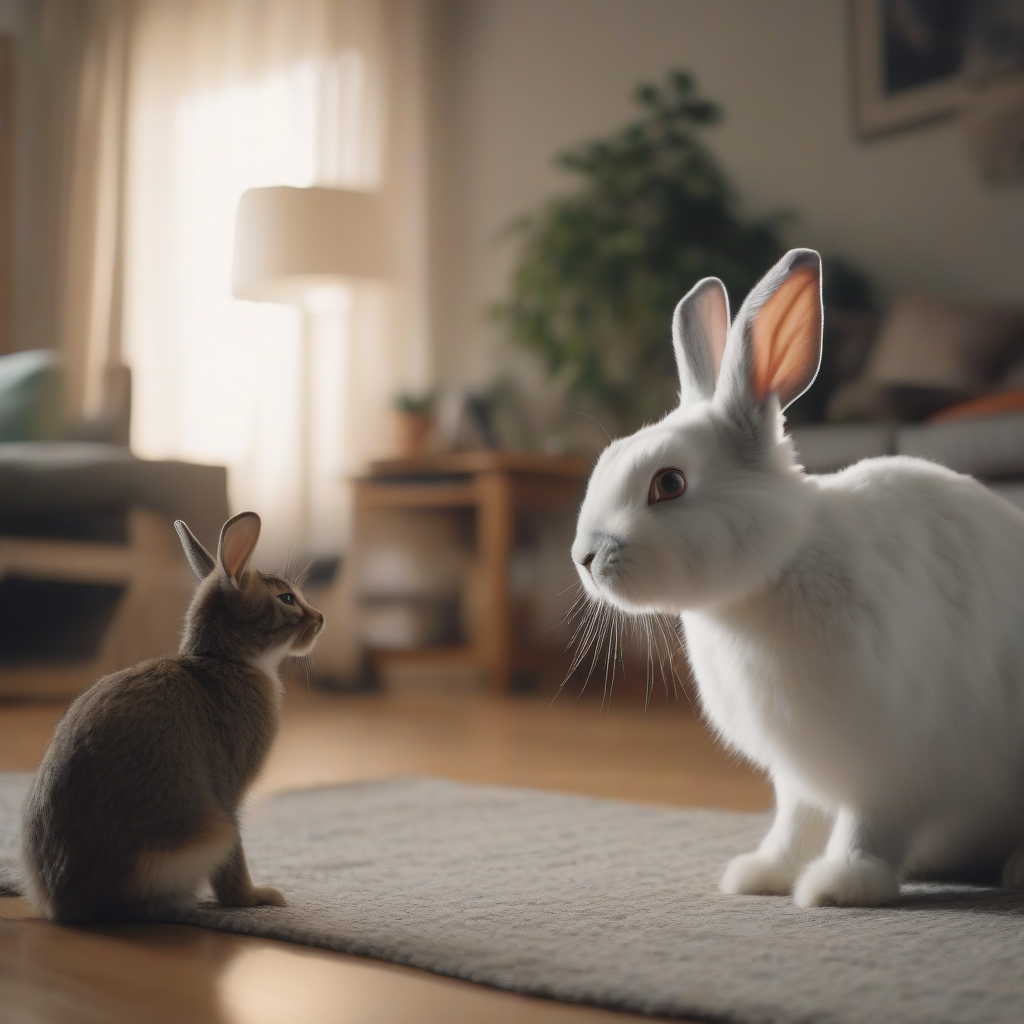 Your Rabbit's Hidden 'Interspecies Communication Codes': 5 Neurocognitive Secrets to Harmony with a New Cat or Dog Friend!